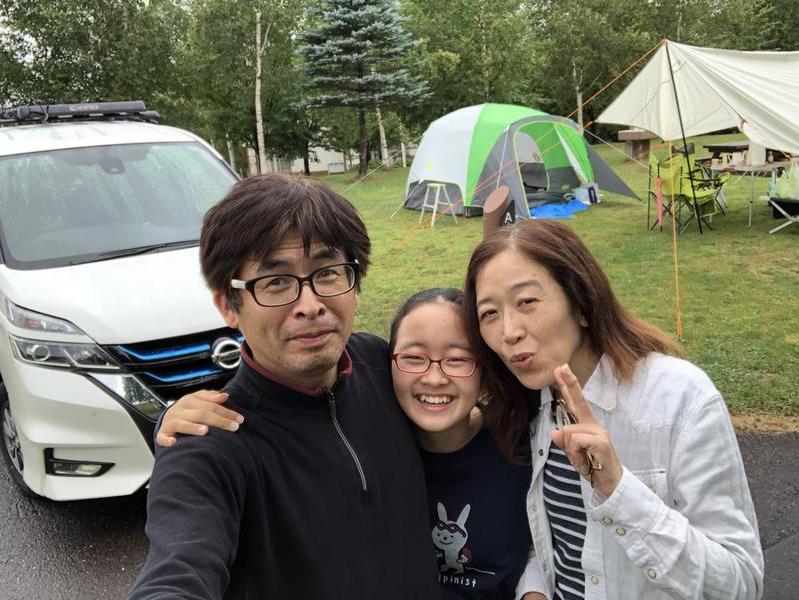 北海道でキャンプもしてきました