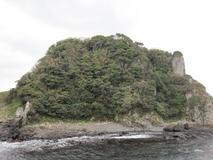 柱状節理の鳩島