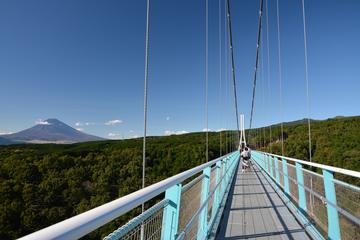 三島スカイウォーク橋の上から見る富士山 ななちゃんさん