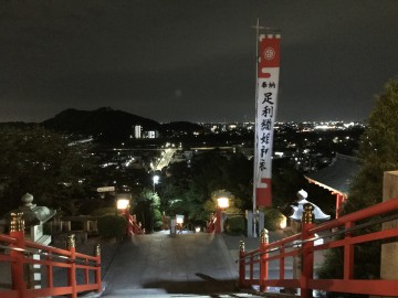 織姫神社の夜景 ひともさん