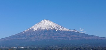 朝霧高原から見た富士山 ラムネさん