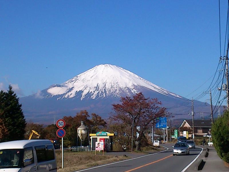 2012年　富士　冠雪
