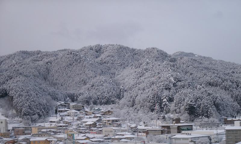 飛騨高山の雪