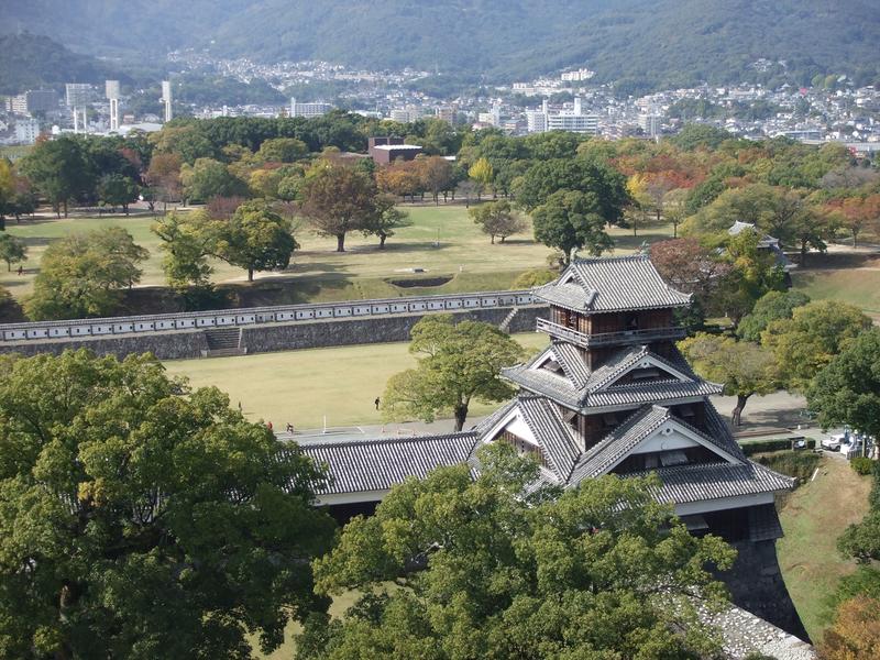秋の熊本城
