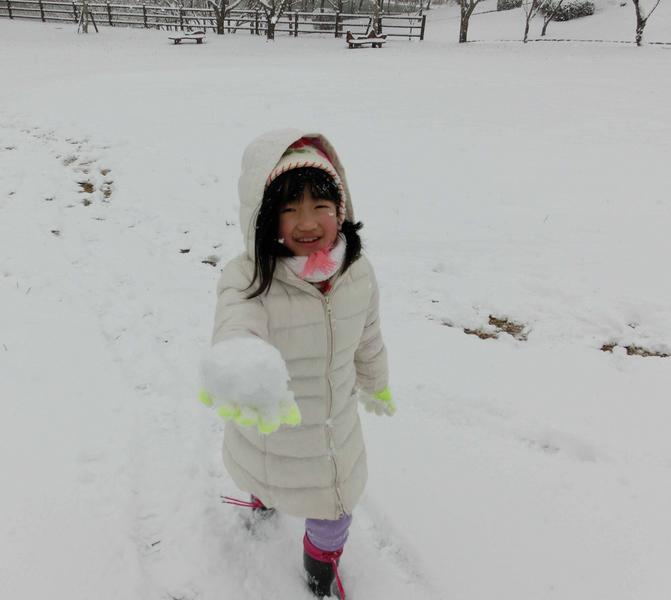 雪ってたのしい