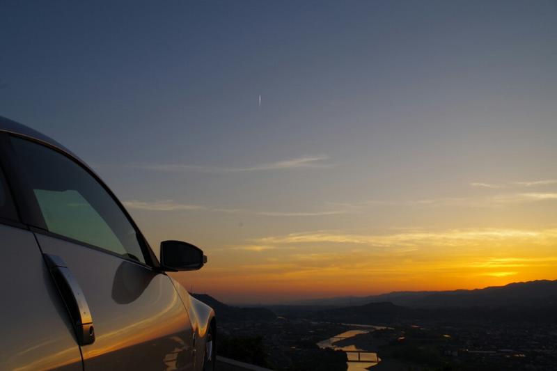 夕焼けの日…