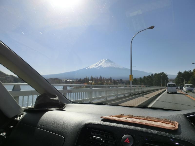 セレナと富士山