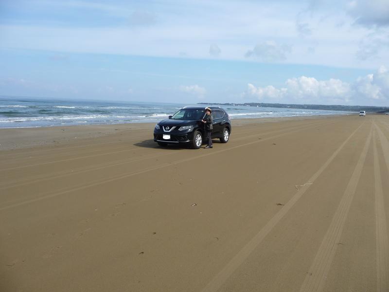 なぎさのドライブ満喫チョット記念写真を
