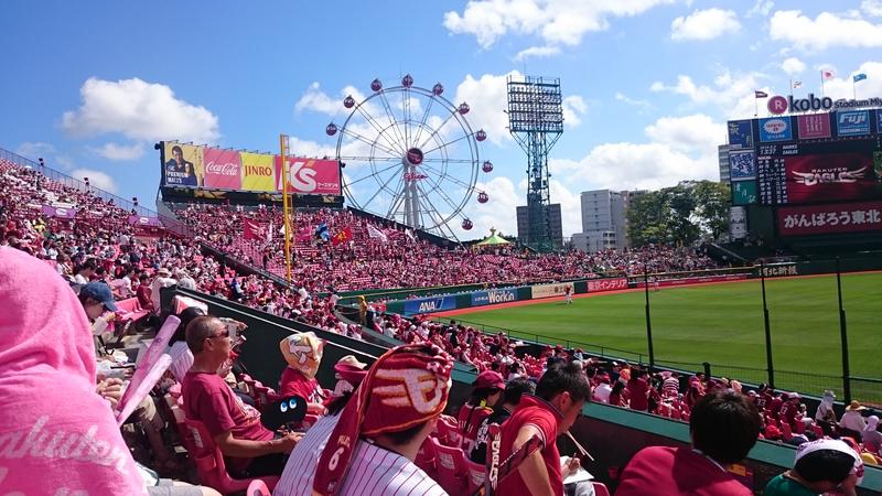 親子でプロ野球観戦