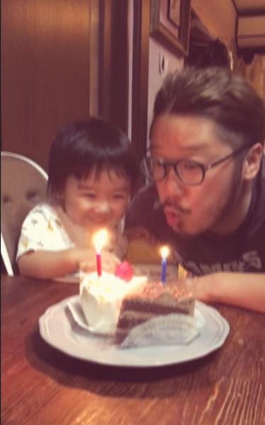 初めての誕生日ケーキ