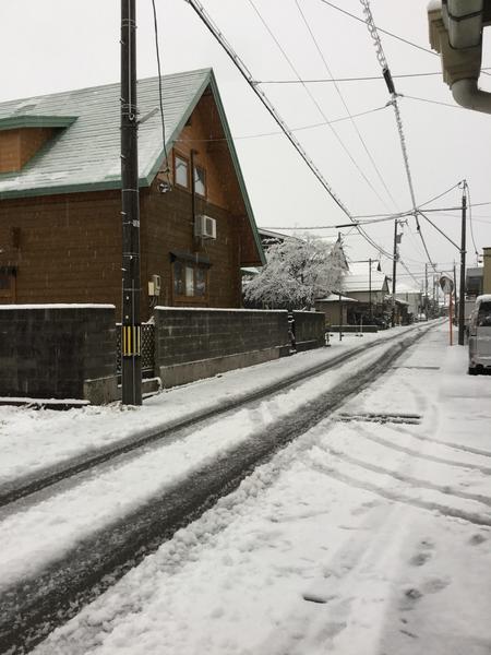 あたり一面雪景色