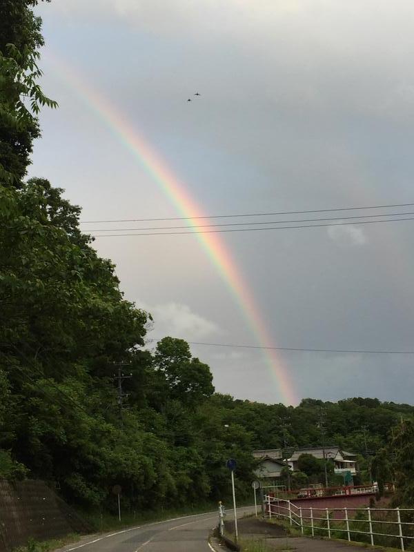 帰宅途中こんなに綺麗な