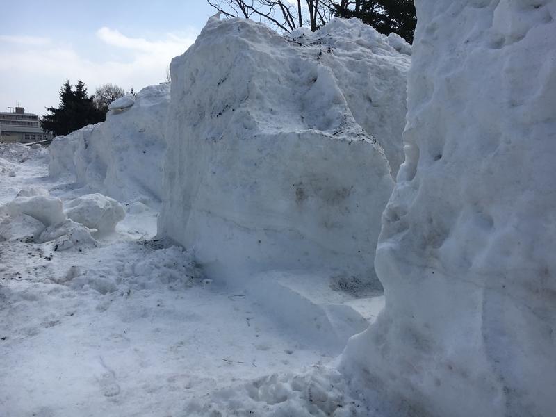 雪の壁