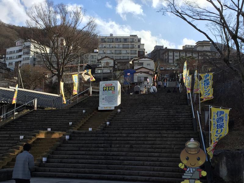 群馬県伊香保温泉付近