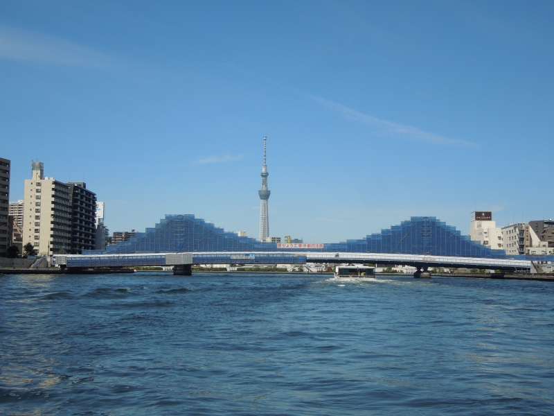 川面からのスカイツリー