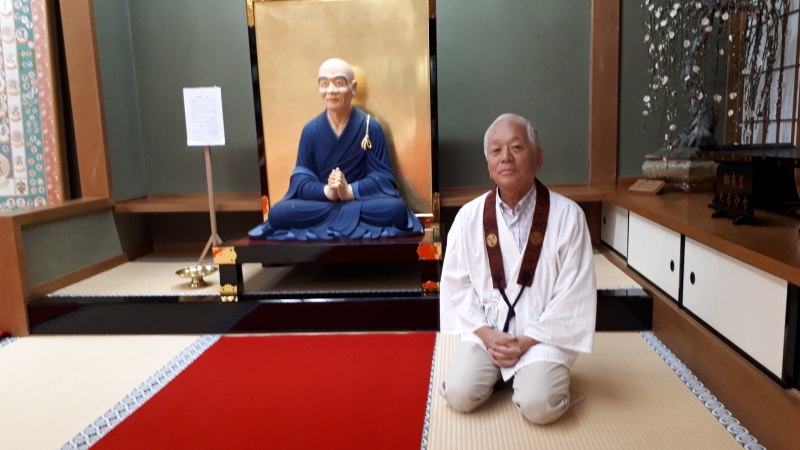 残りの人生、古刹名刹巡りを楽しみます。
