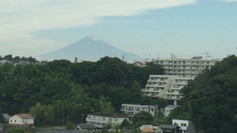 病院から見た風景
