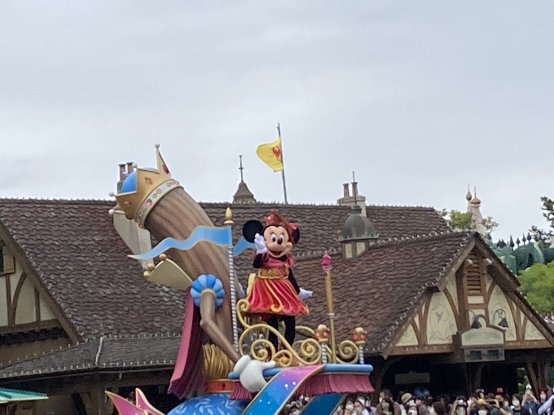 大好きなディズニーランドで過ごす誕生日。