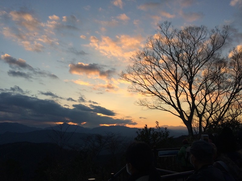 夕方の高尾山