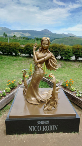 麦わらの一味に息子と会いに行きました。