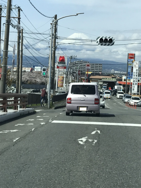 神々しい富士山