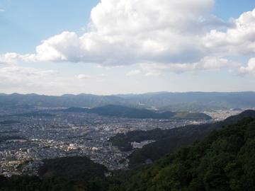 京都の街を見下ろしてみる たにおさん