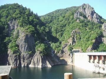 豊平峡ダム（定山湖）