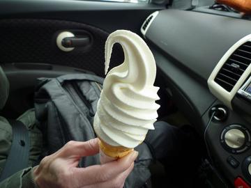 北海道を代表する牛乳ソフトクリーム はなくそオヤジさん