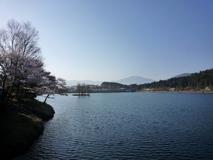 春の湖