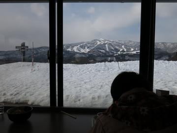 雪景色を見ながら・・・ ヤマトさん