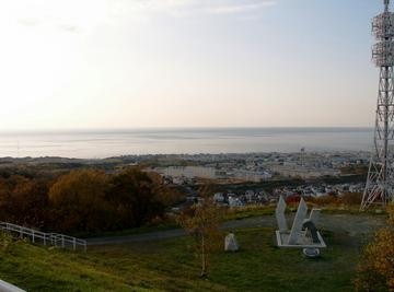留萌市街と日本海を眺望することができる展望台。 kenken4331さん