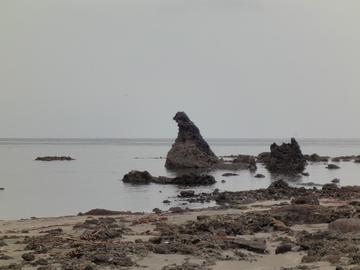 ゴジラ岩（珠洲市）