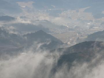 阿木の霧景色 ヤマトさん