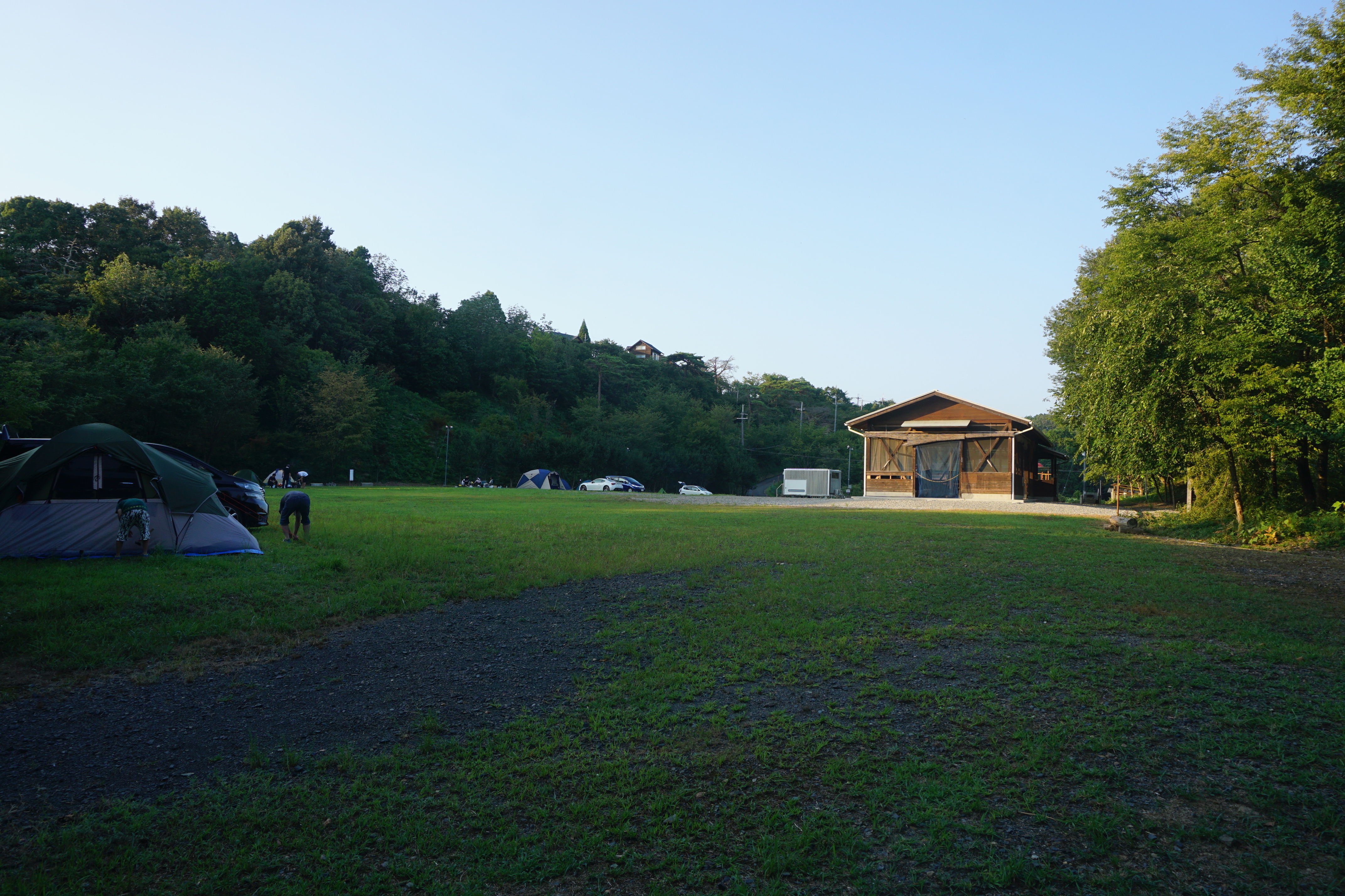 公園 自然 キャンプ 池 場 くつ わ