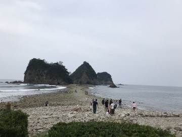 堂ヶ島のトンボロ