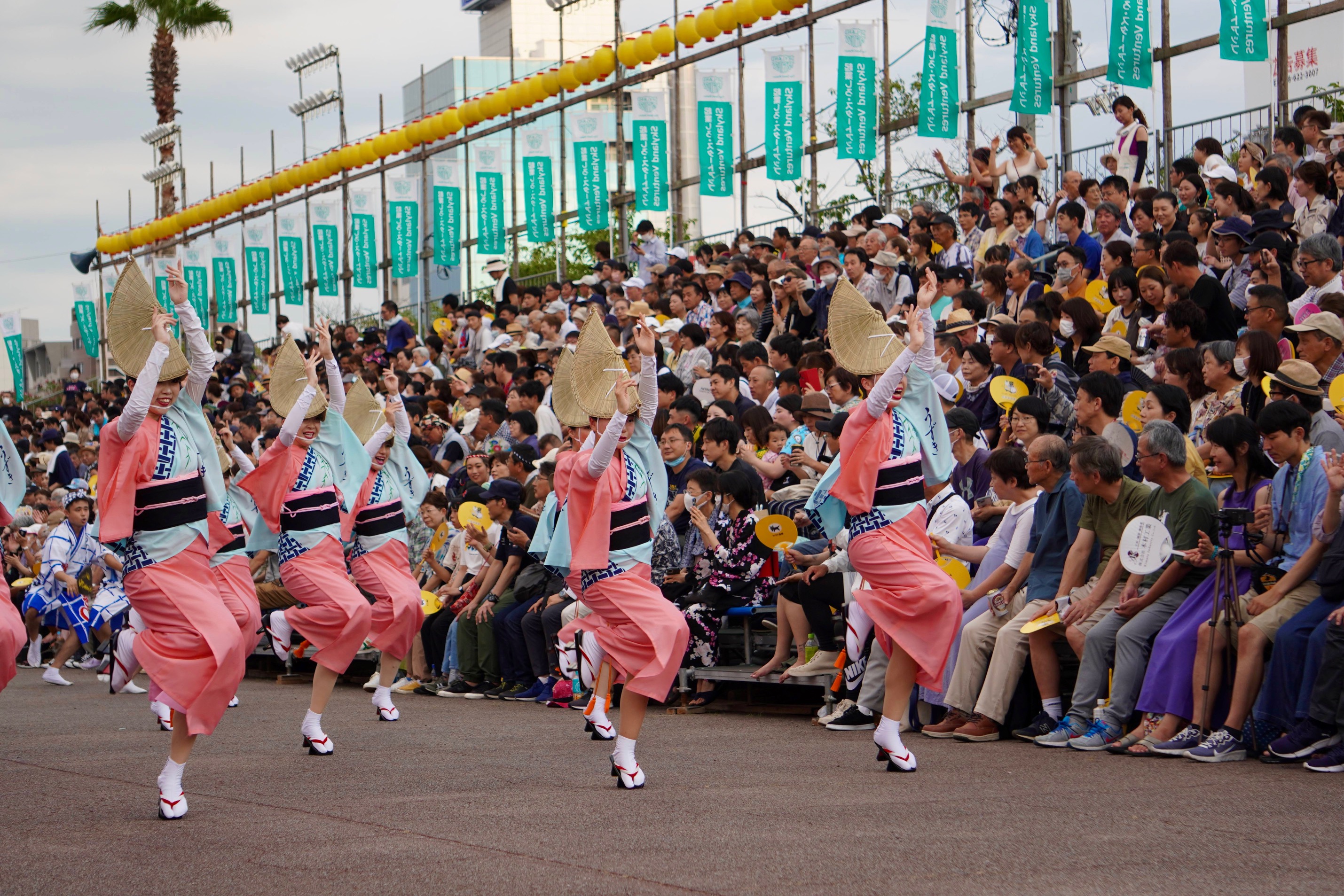 一糸乱れず「うずき連」