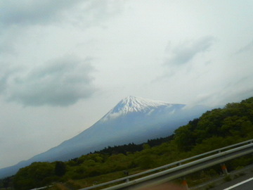 富士と地上絵のコラボ ＳＳさん