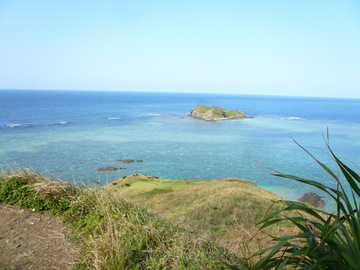 眼下に広がる綺麗な沖縄の海！ 細心而剛胆さん