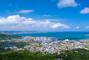 佐敷高台から見下ろす太平洋と緑の大パノラマは見ごたえ十分 DriveNaviさん
