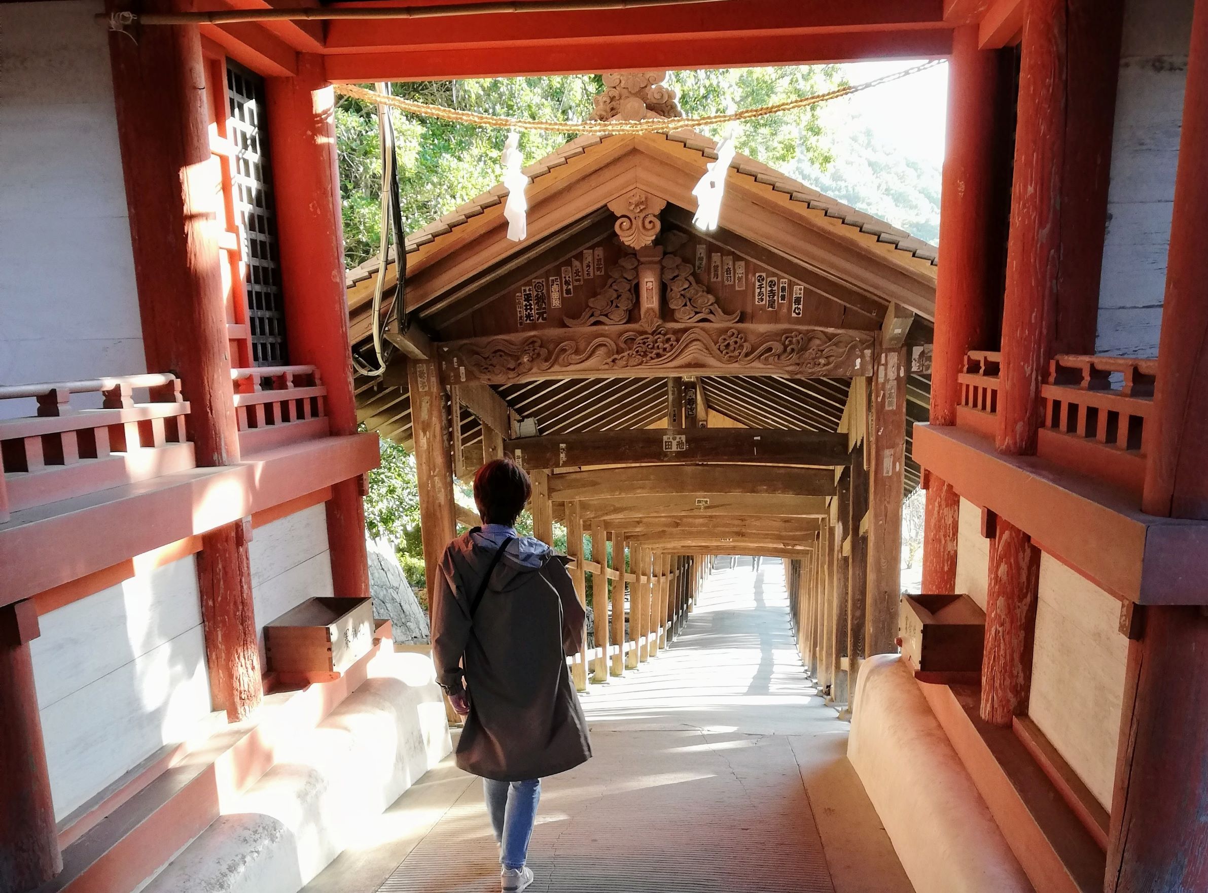 吉備津神社回廊